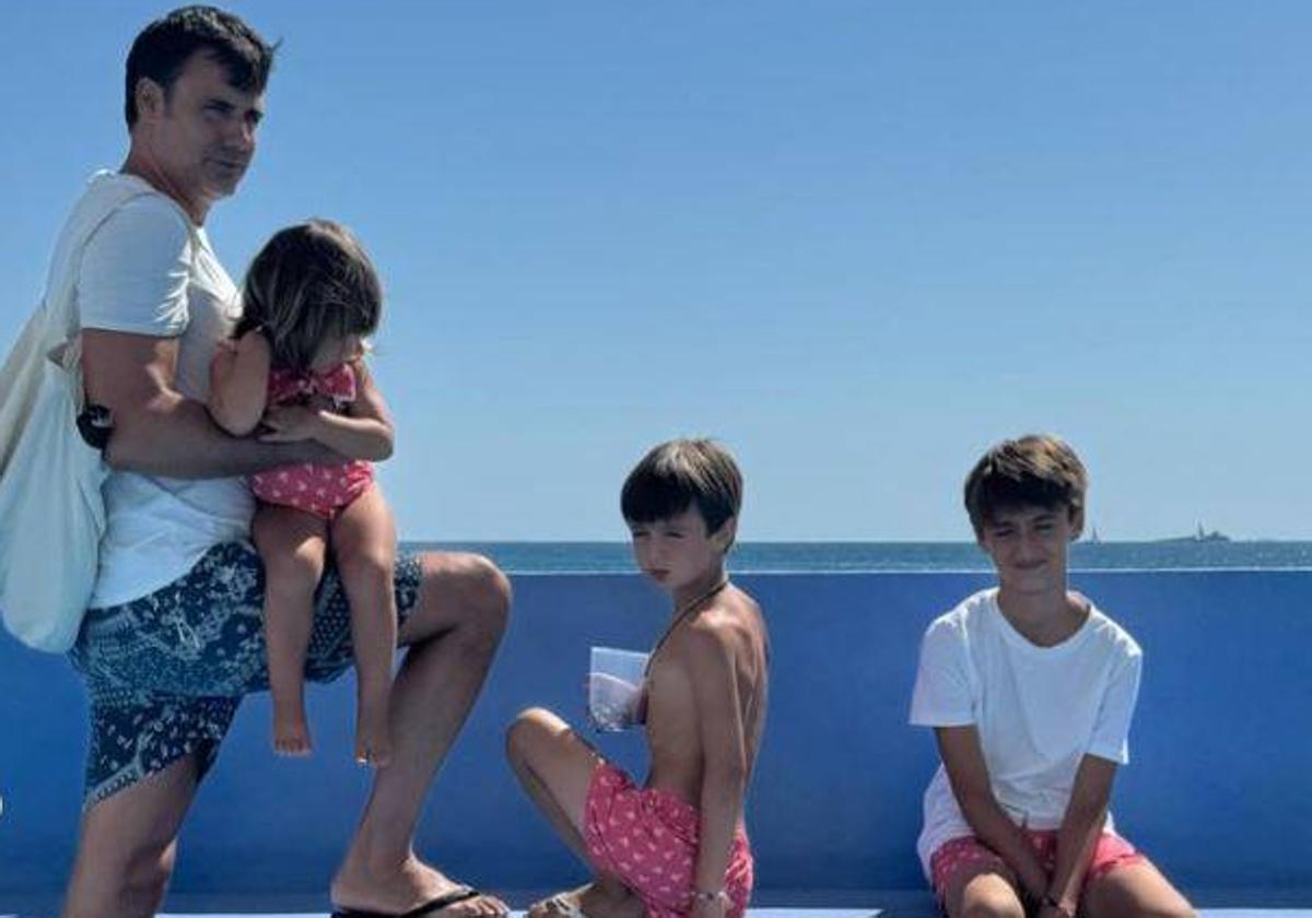 El angustioso momento de Ion Aramendi y su familia durante las vacaciones