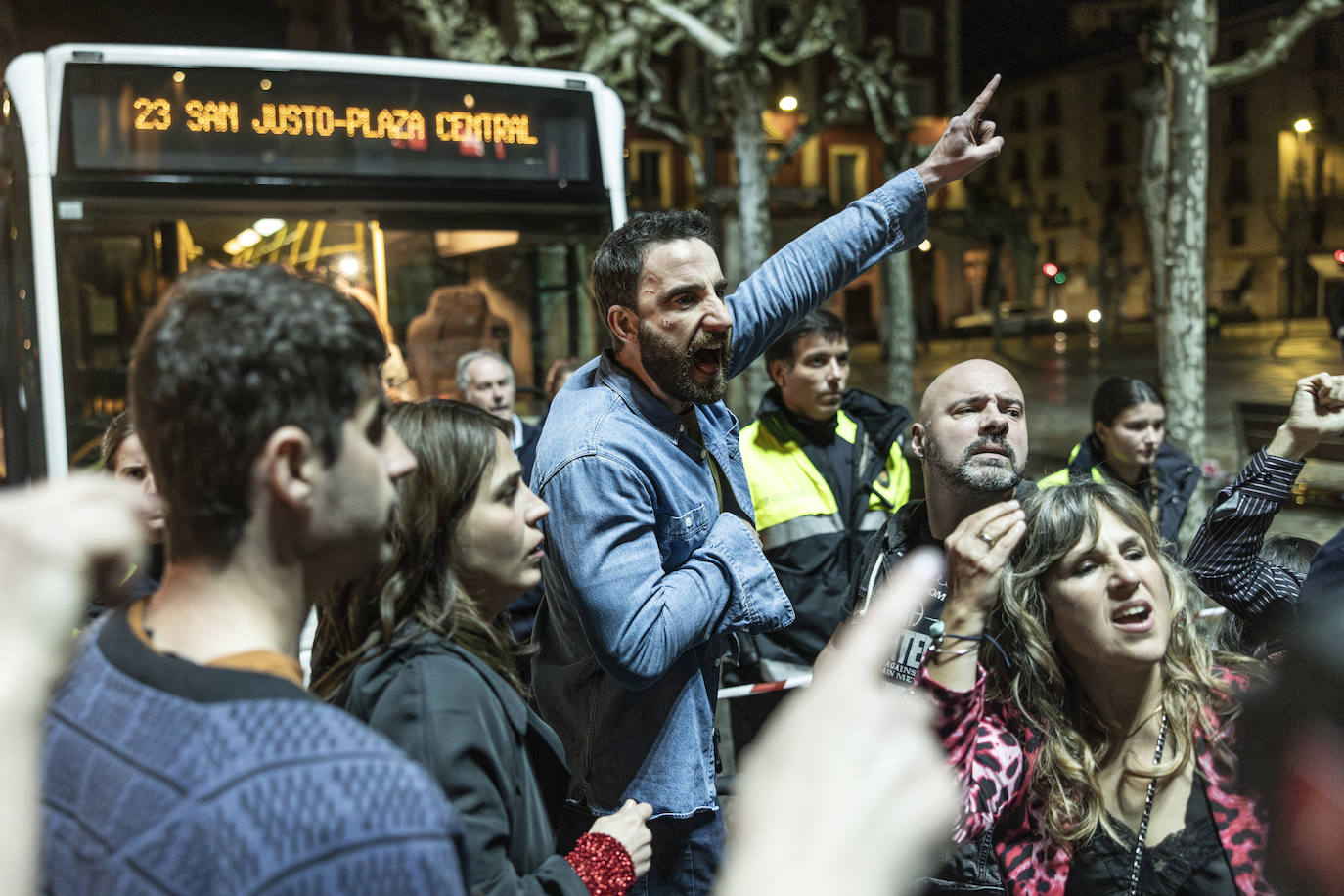 Rodaje de &#039;Cuerpo escombro&#039;, de Dani Rovira, en Bilbao