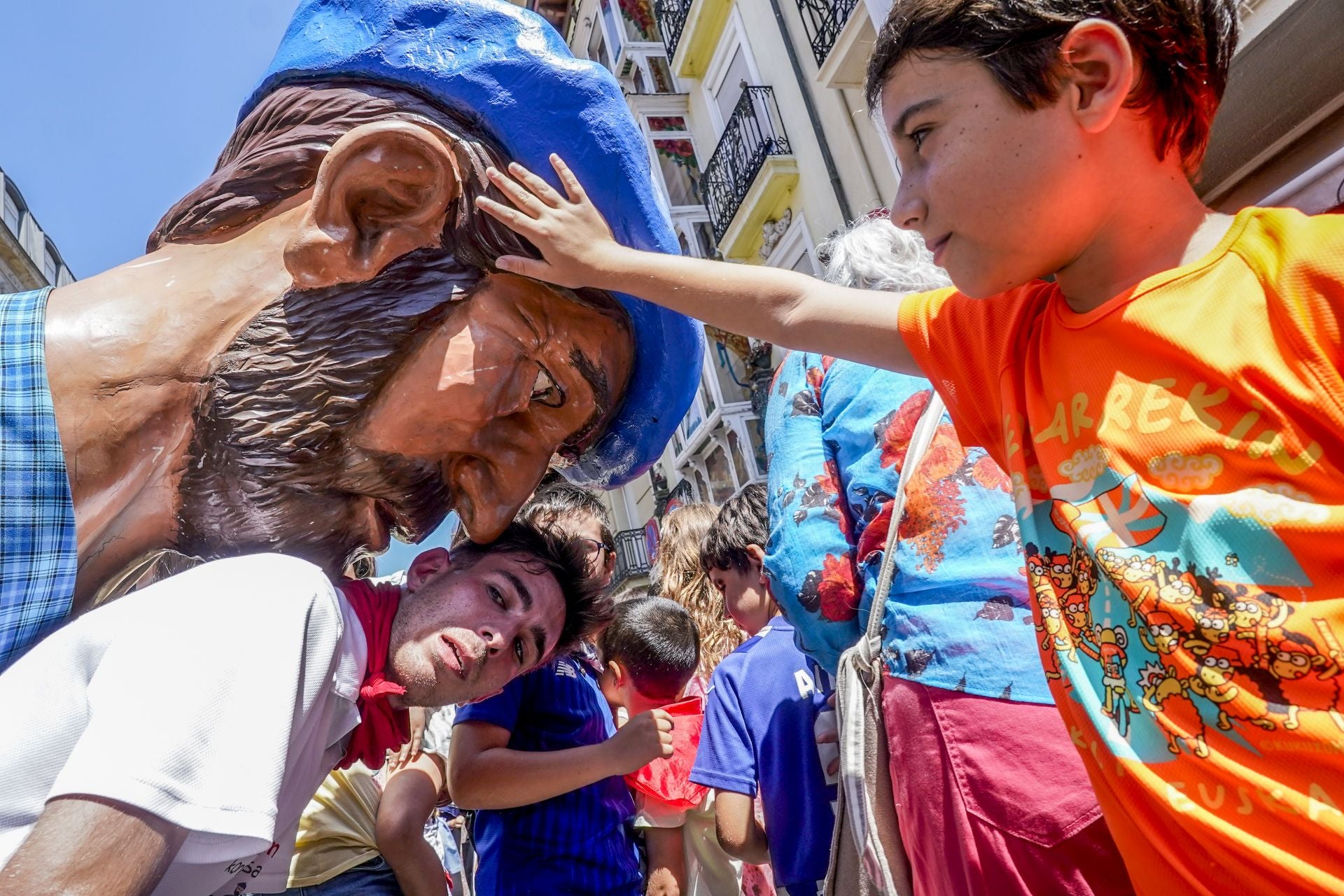 La despedida de la comparsa de Gigantes y Cabezudos, en imágenes