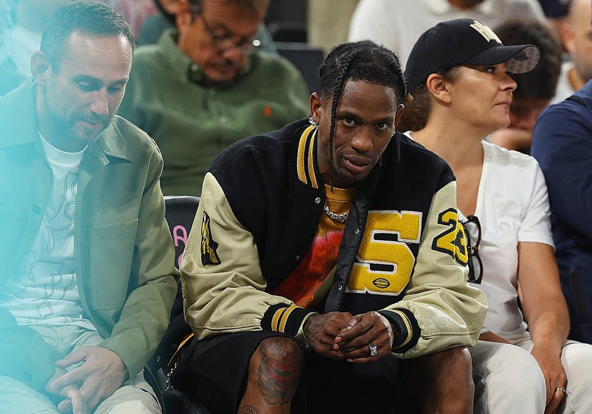 Detienen al rapero Travis Scott por agredir a un agente de seguridad en París tras el EE UU-Serbia