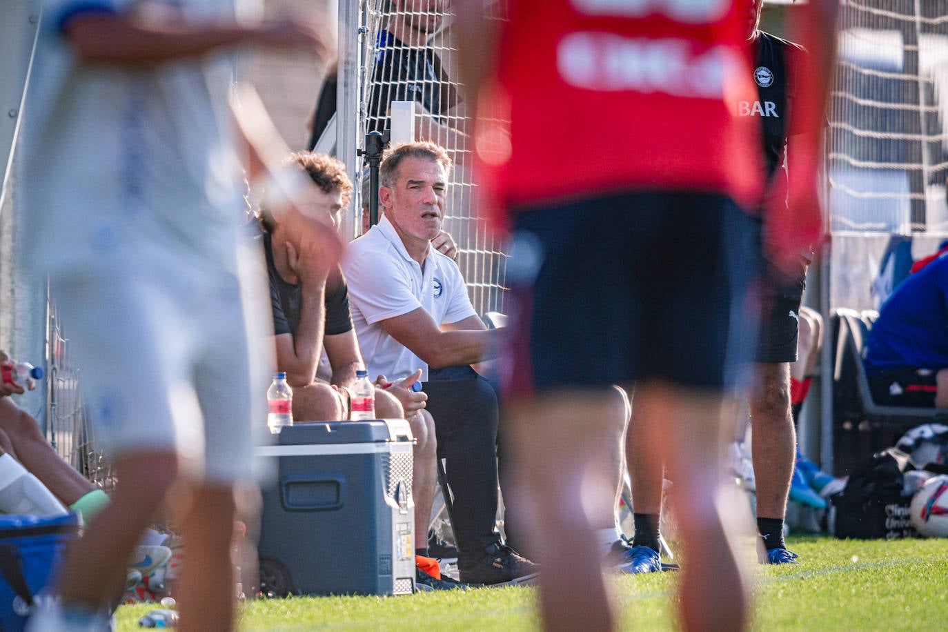 Las mejores imágenes del amistoso del Alavés ante el Osasuna
