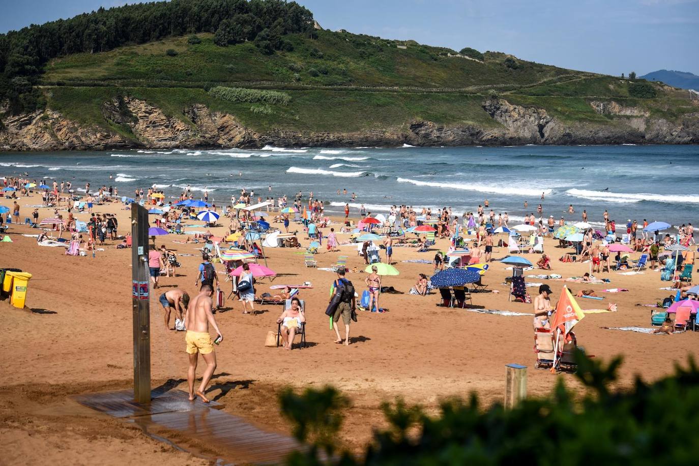 Playa de la Arena a las 11 de la mañana, 