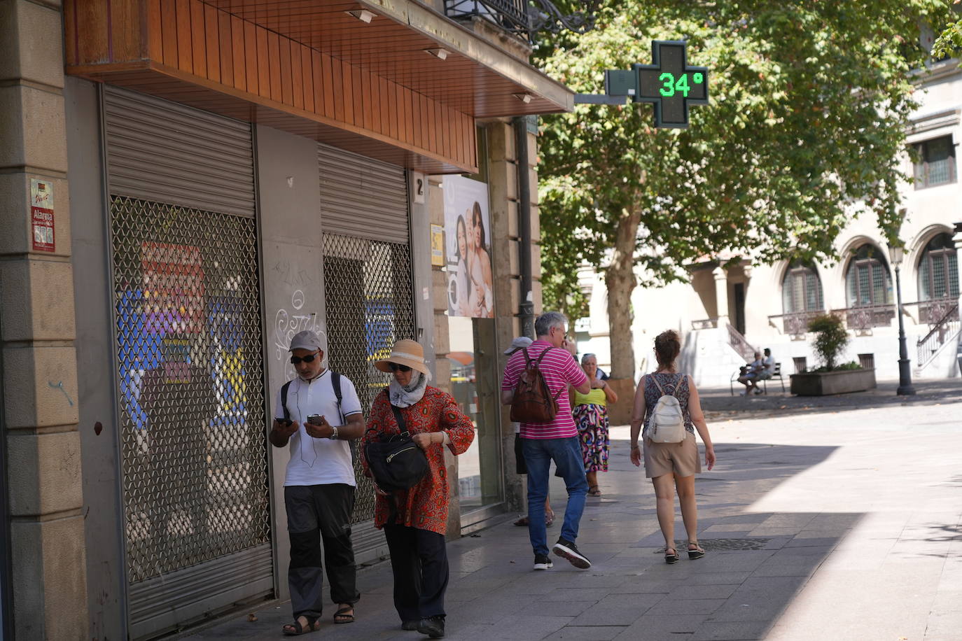 La alerta naranja en Álava, en imágenes