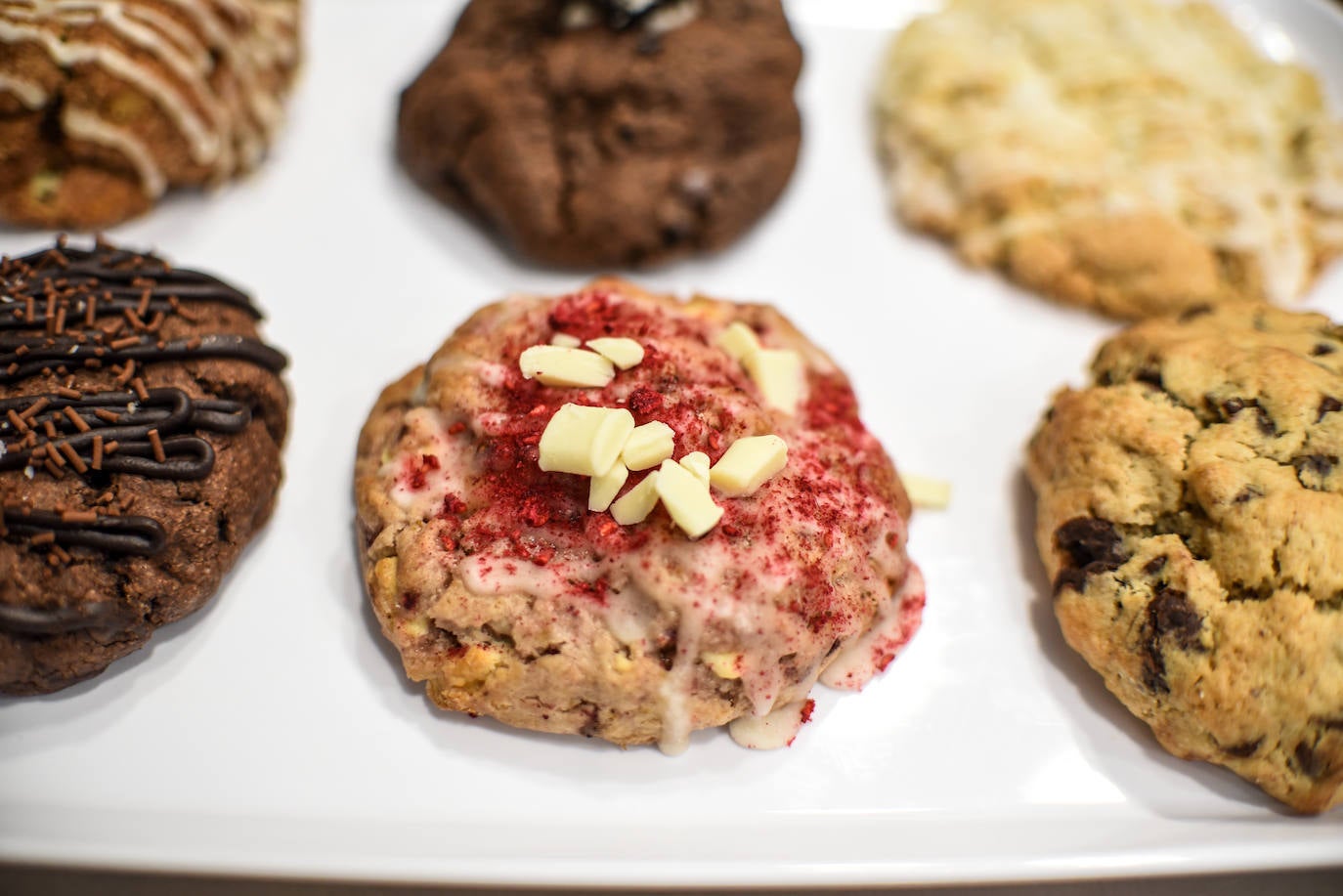 Erica, la bióloga estadounidense que acaba de abrir una tienda de galletas sin gluten en Bilbao