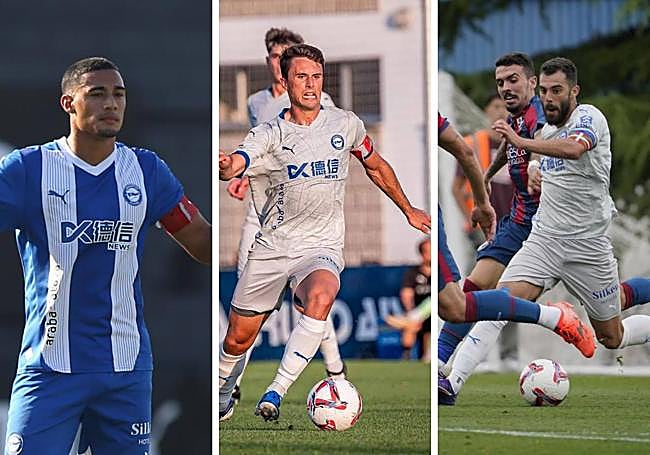 Protesoni, Guevara y Rioja, como capitanes en esta pretemporada.
