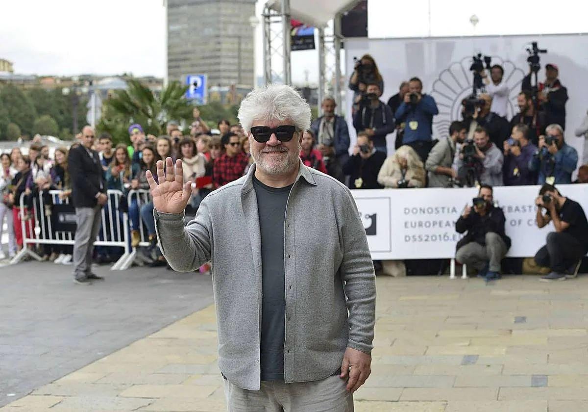 Pedro Almodóvar, en San Sebastián