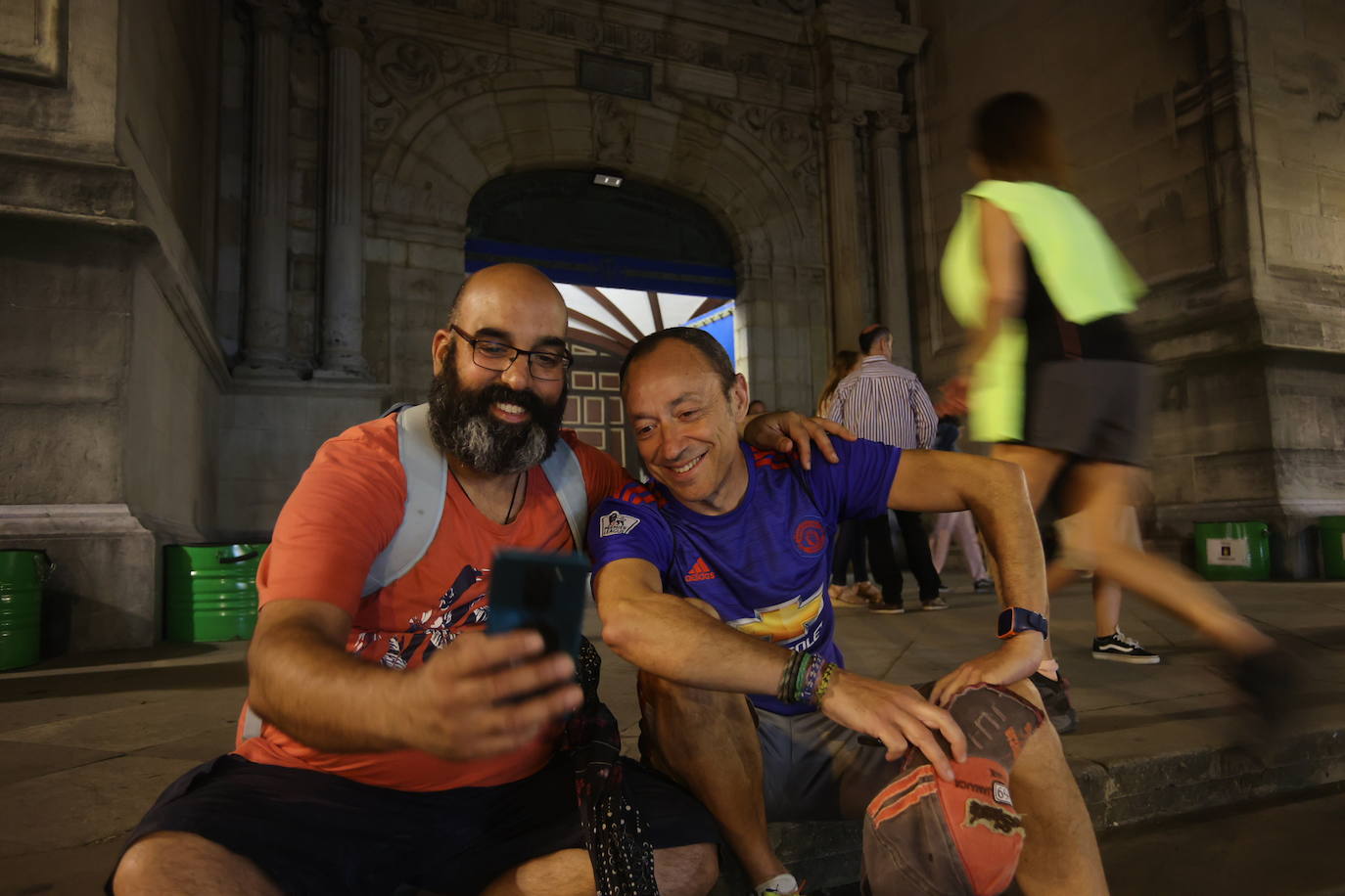Los peregrinos llegan a Begoña para honrar a la Amatxu