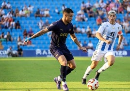 Tomás Conechny, en un partido de pretemporada.