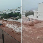 Las imágenes más impactantes del paso de la Dana por Menorca