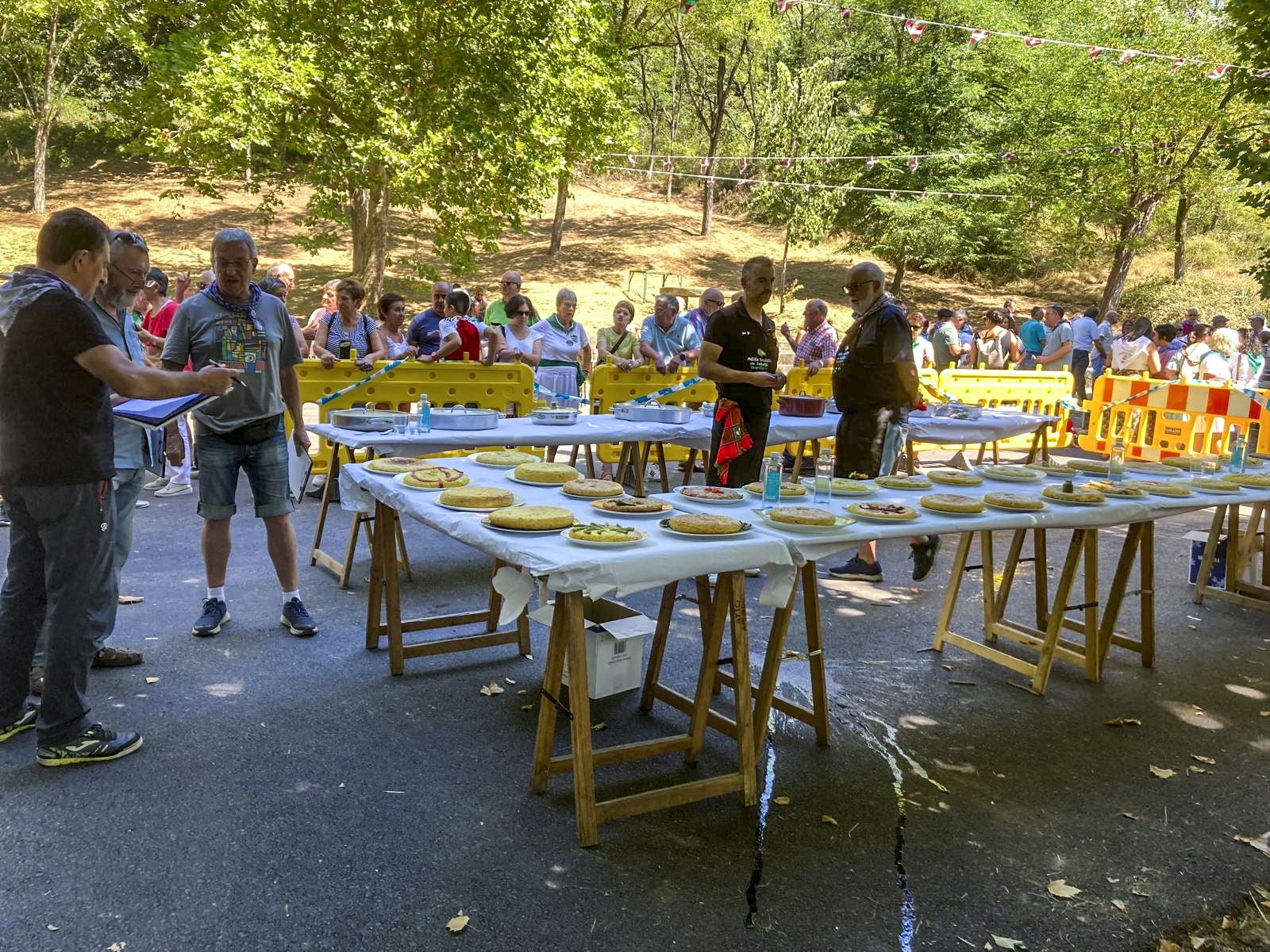 Concurso gastronómico de las fiestas de Amurrio