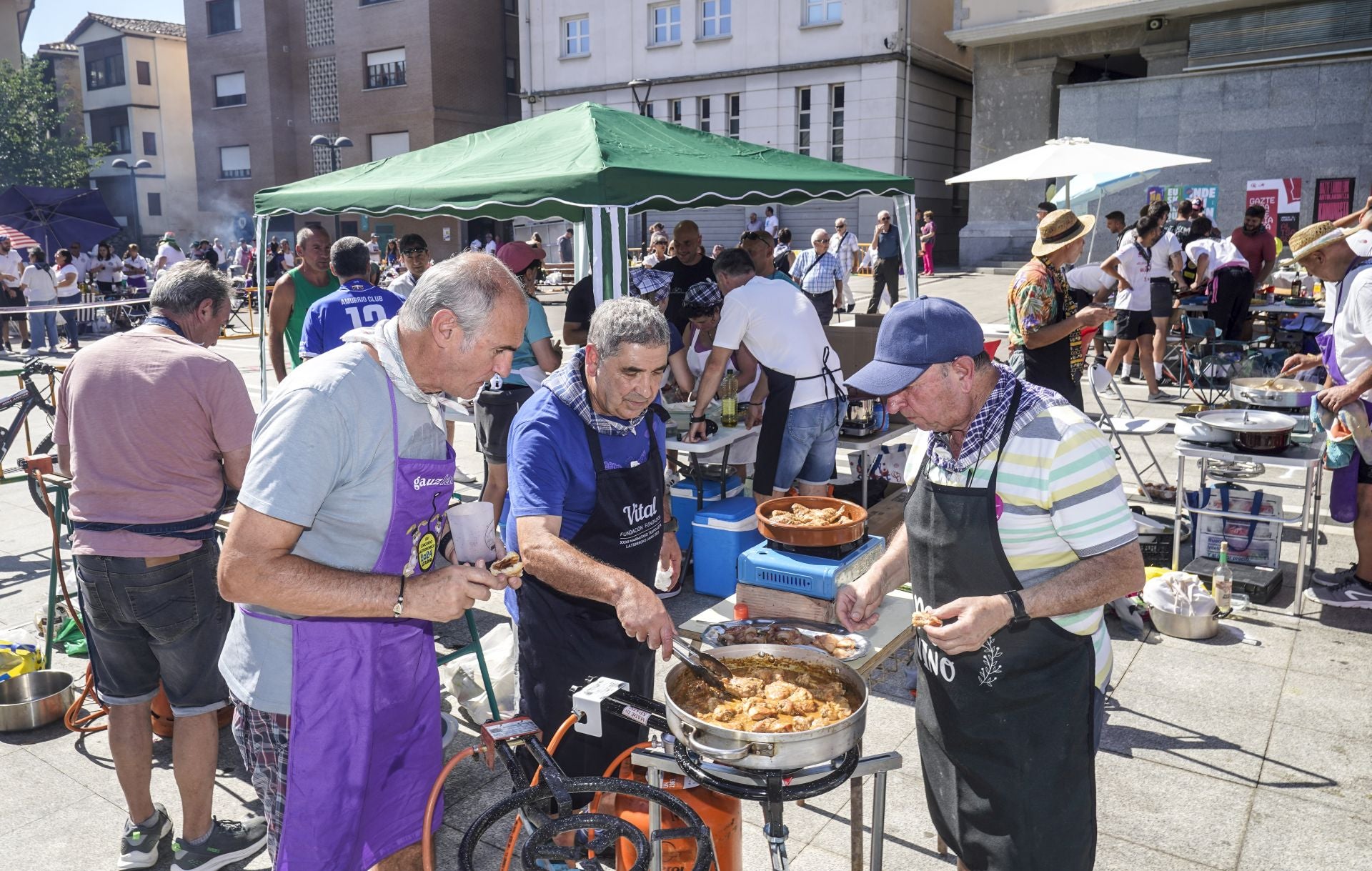 Concurso gastronómico de las fiestas de Llodio