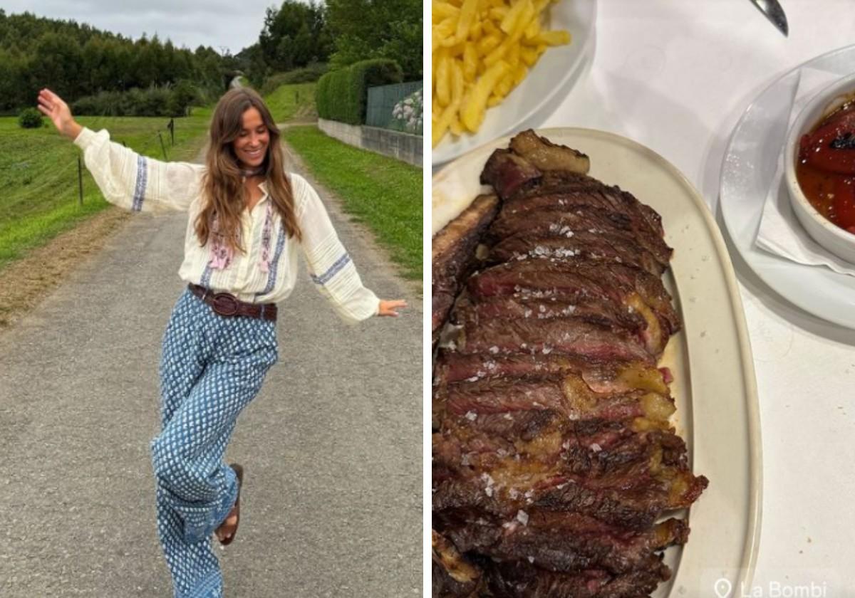 Chuletón, percebes... La ruta de restaurantes de María Pombo en Cantabria