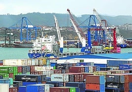 El Puerto de Bilbao.