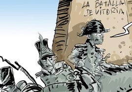 La viñeta de Cerrajería sobre el estudio científico del Monumento a la Batalla de Vitoria