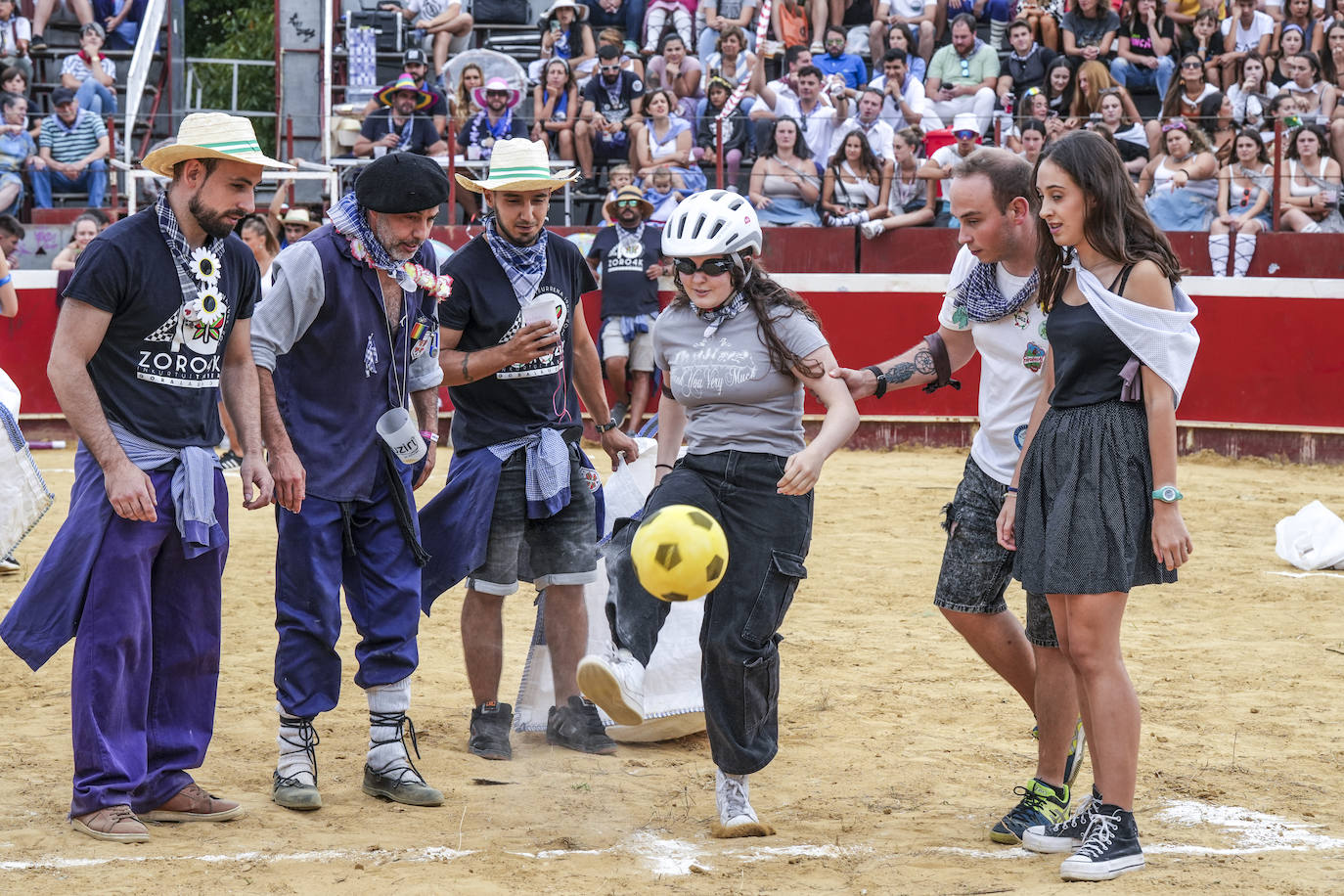 Llodio disfruta del deporte rural extremo