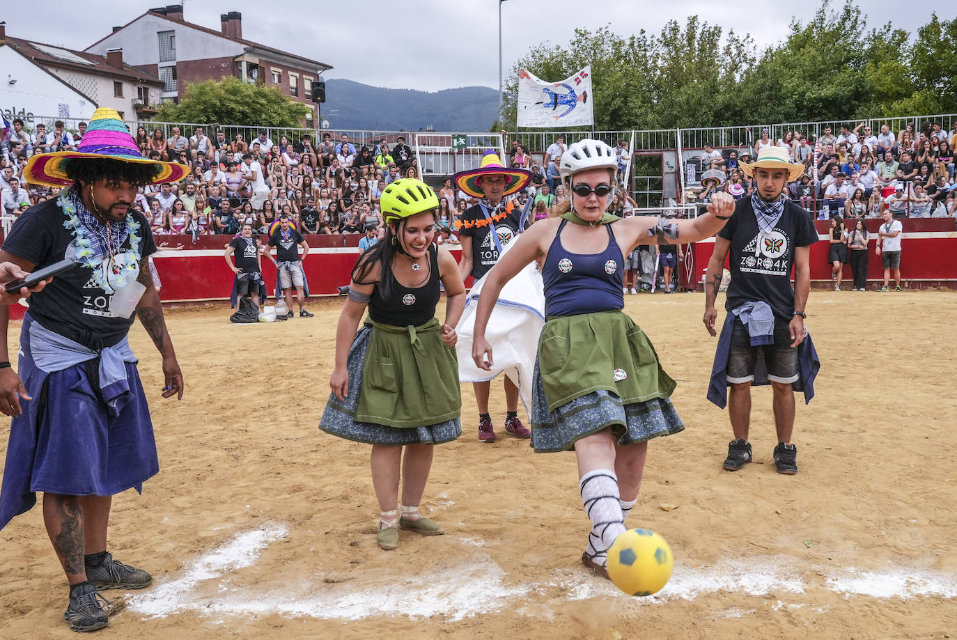 Llodio disfruta del deporte rural extremo