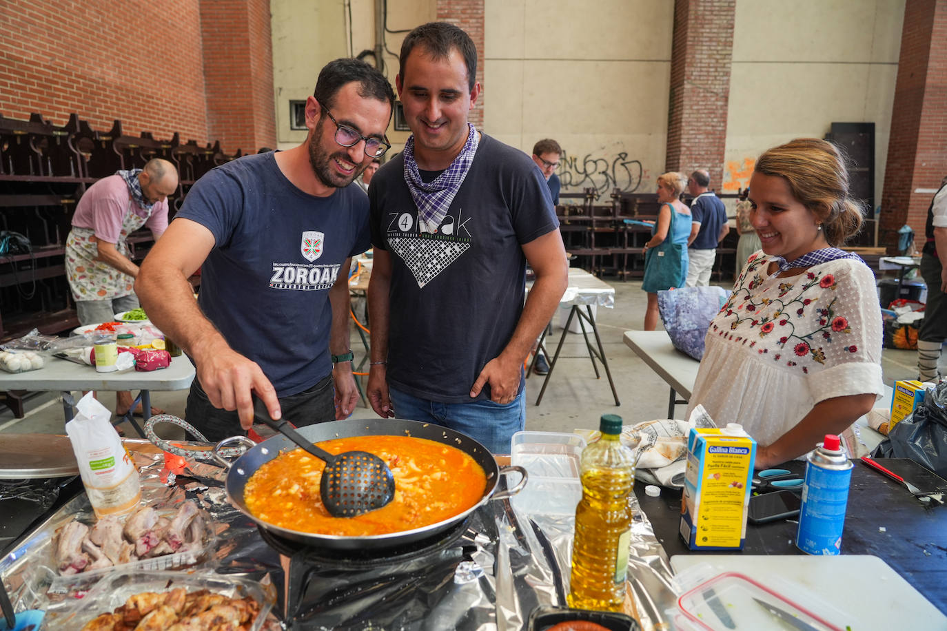 Las mejores imágenes de las paellas de Llodio