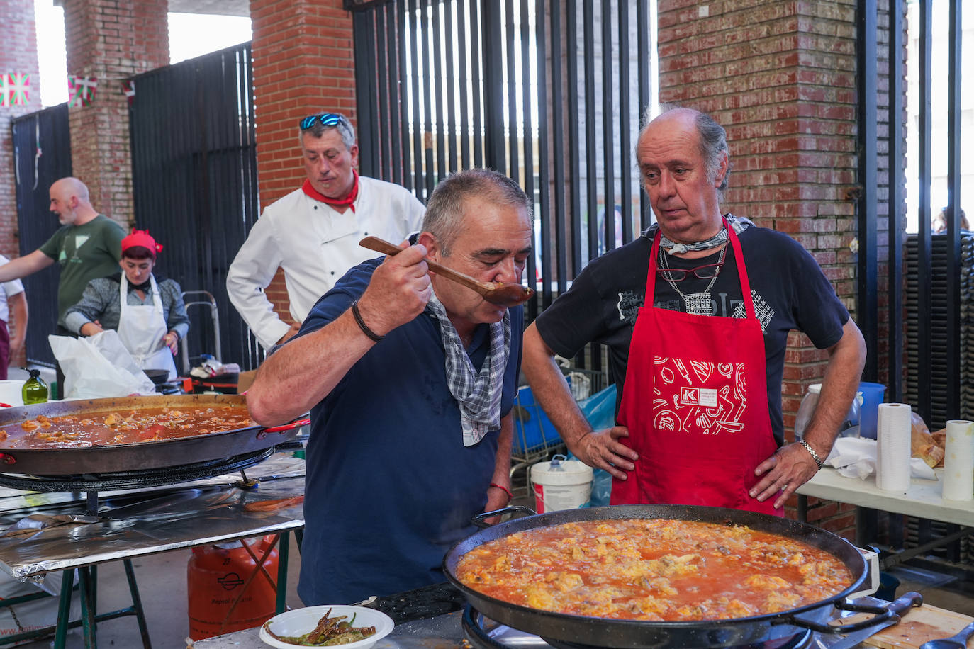 Las mejores imágenes de las paellas de Llodio