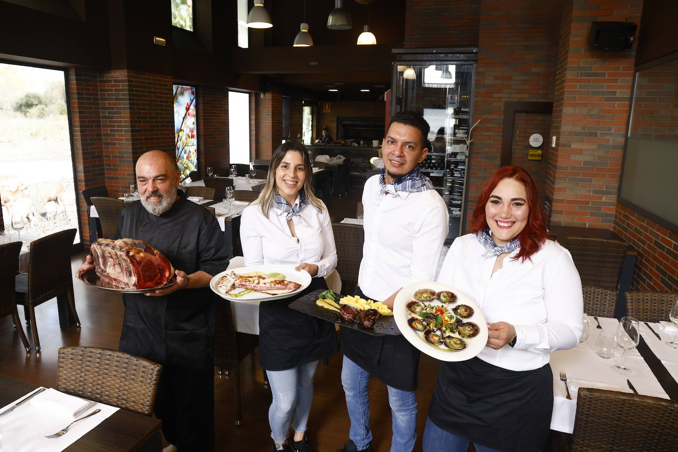 Arroces y carnes a la brasa en una de las mejores parrillas de Vitoria