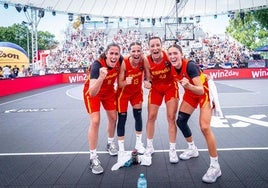 Gimeno, Ygueravide, Alonso de Armiño y Camilión, campeonas en Austria.