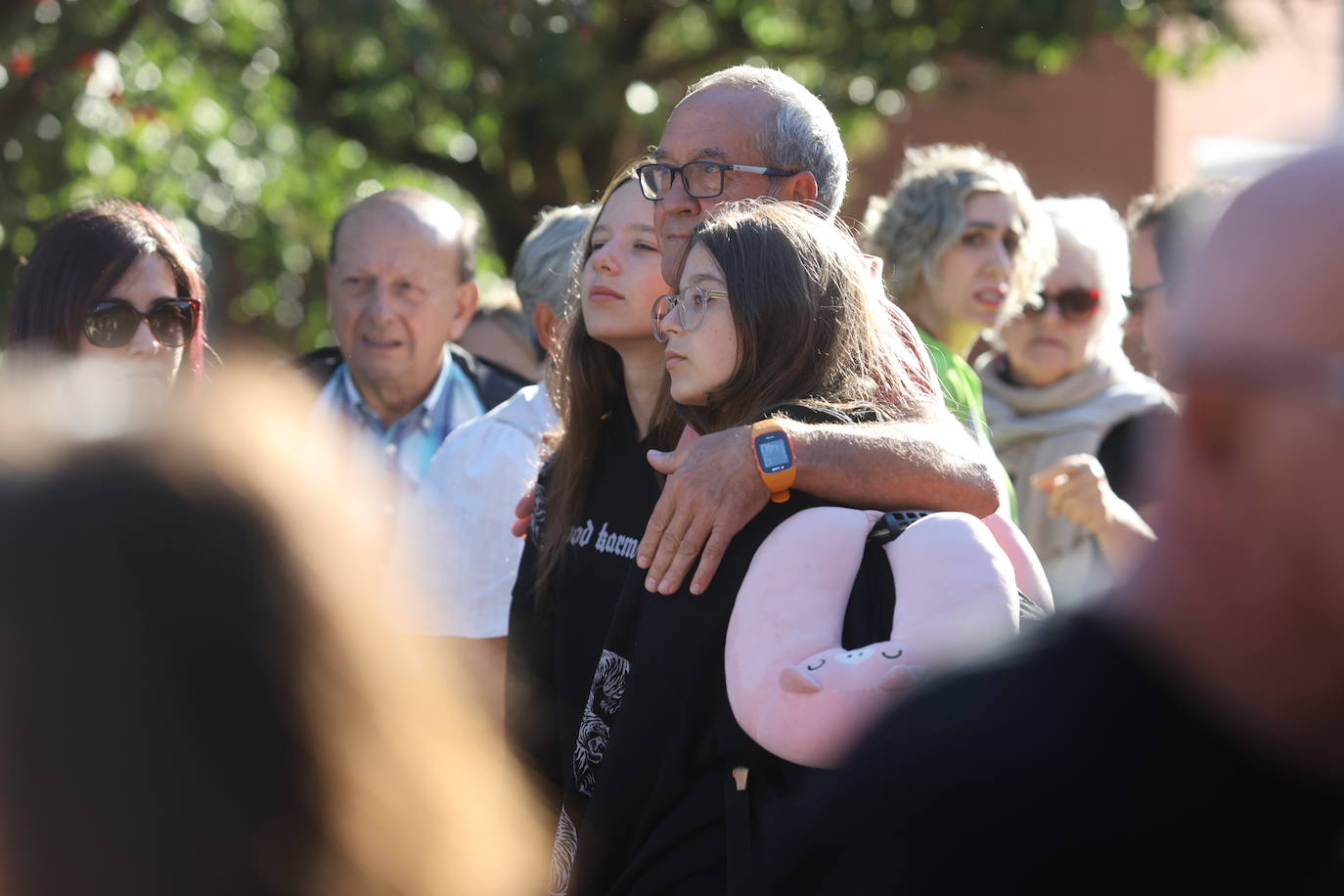 Lágrimas y emoción desbordadas en la despedida de los niños de Ucrania