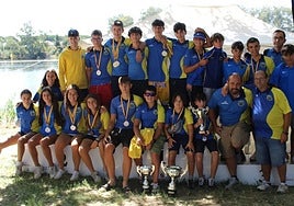 La representación mirandesa dejó el pabellón local muy alto.