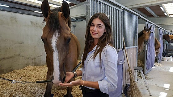 Sira Martínez, la hija de Luis Enrique, es una exitosa amazona