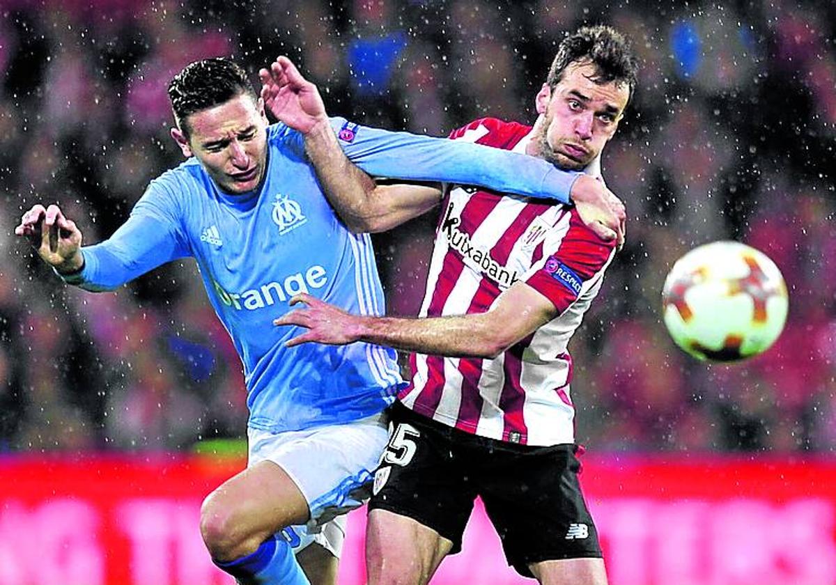 El último partido europeo del Athletic fue contra el Marsella.