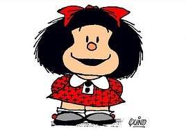 Mafalda, la inmortal creación del argentino Joaquín Lavado, Quino.