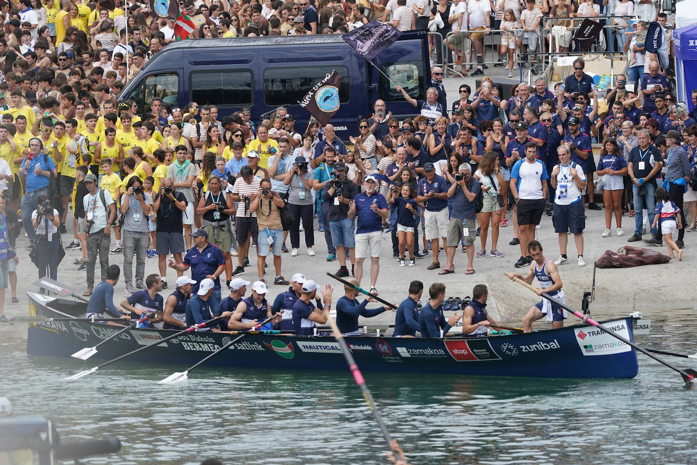 Las mejores imágenes de la primera jornada de La Bandera de La Concha