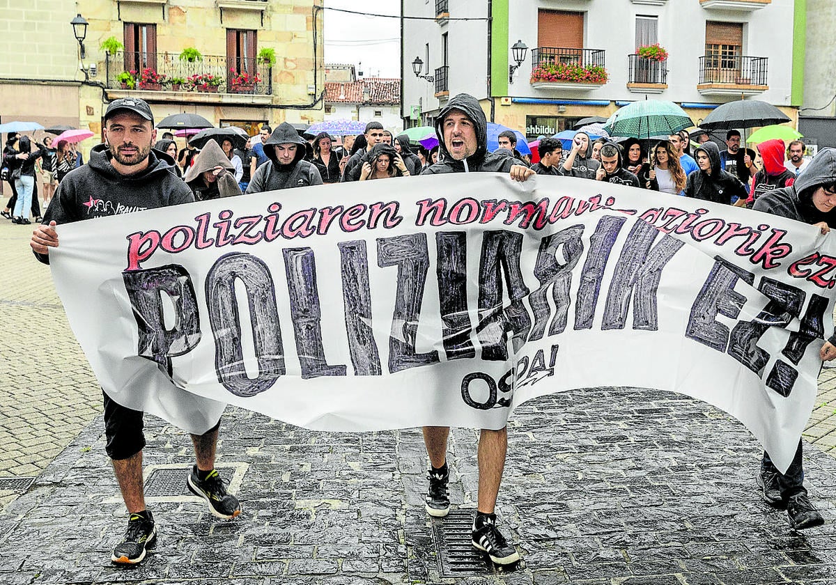 Imagen del Ospa Eguna celebrado este sábado en Alsasua.