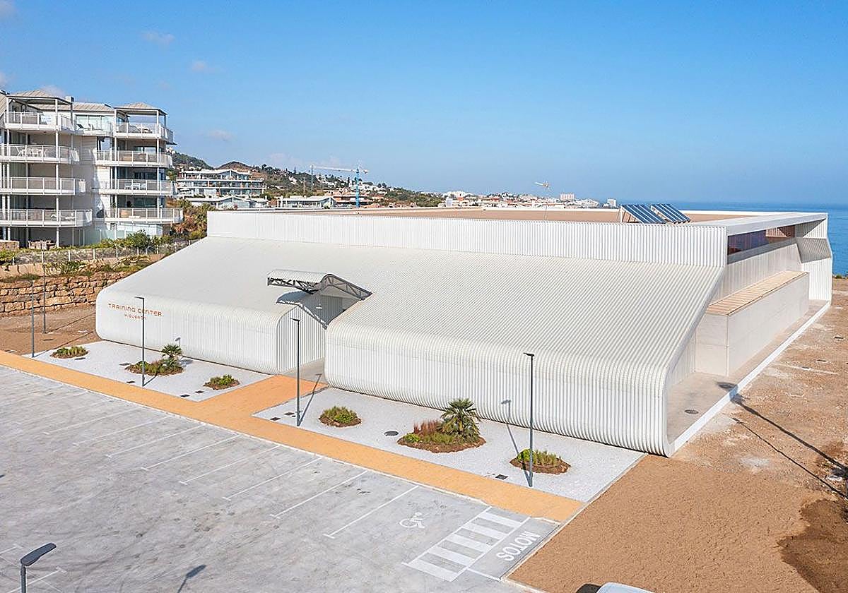 El futurista pabellón en el que se jugará el Granada-Baskonia.