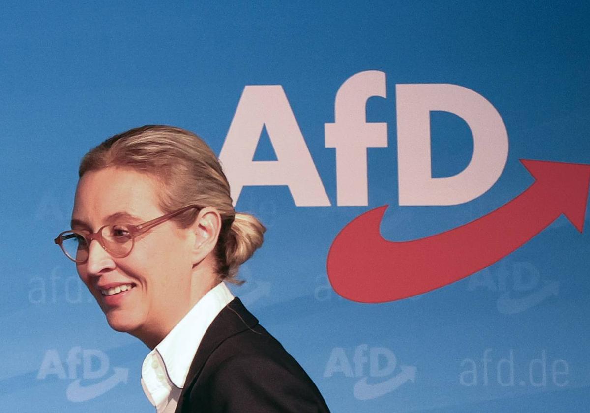 La vicepresidenta del partido de ultraderecha Alternativa para Alemania (AfD), Alice Weidel.