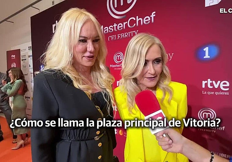 ¿Cuánto saben de Euskadi los famosos aspirantes a cocineros de la televisión?
