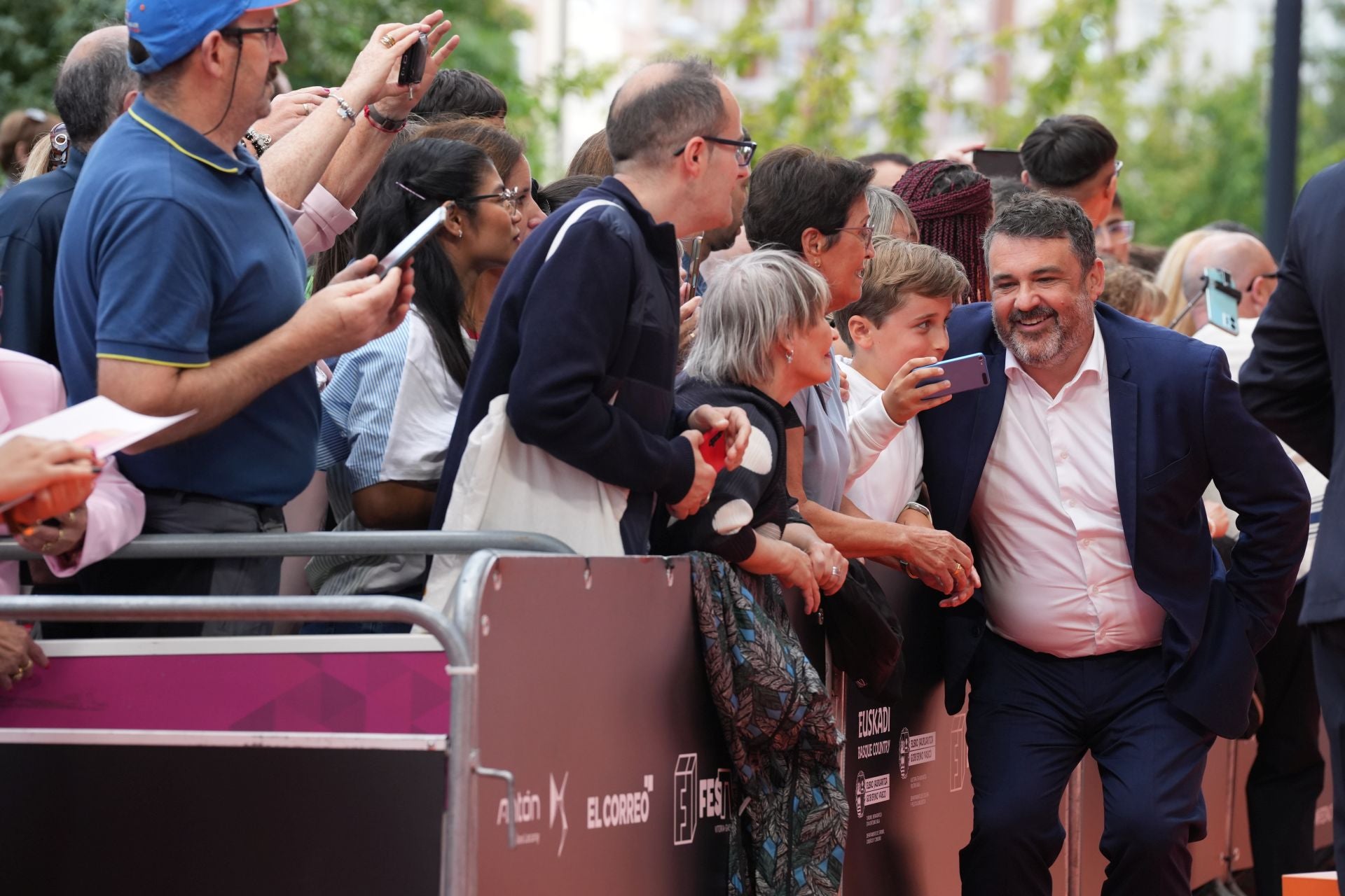 Las mejores imágenes de la alfombra naranja del FesTVal