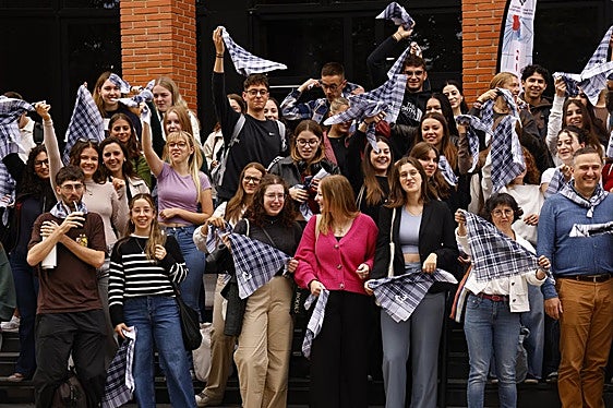 Erasmus en Vitoria: «Me ha sorprendido lo verde que es la ciudad»