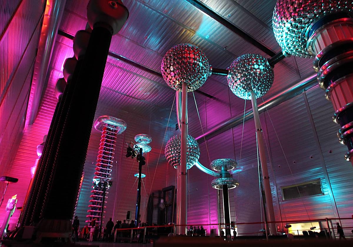 Imagen del laboratorio de ensayos de Arteche, ubicado en la localidad vizcaína de Mungia.