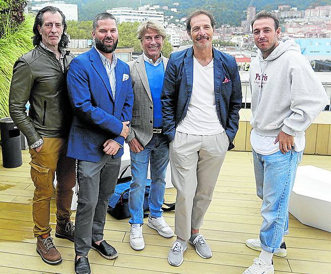 Álvaro Antoñanzas, Borja Elorza, Jon Marín, Txemi Parra y Juan Zabala. 