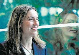 La economista de la salud Stefania Ilinca (OMS), este jueves tras su intervención en el Palacio Euskalduna.