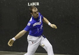 Laso y Aranguren se la juegan este viernes en el frontón de Galdakao