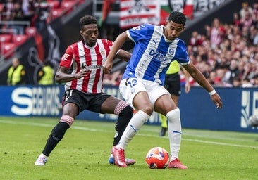 Mouriño, MVP albiazul del Athletic-Alavés. ¿Quién ha sido el mejor albiazul para ti? Vota aquí