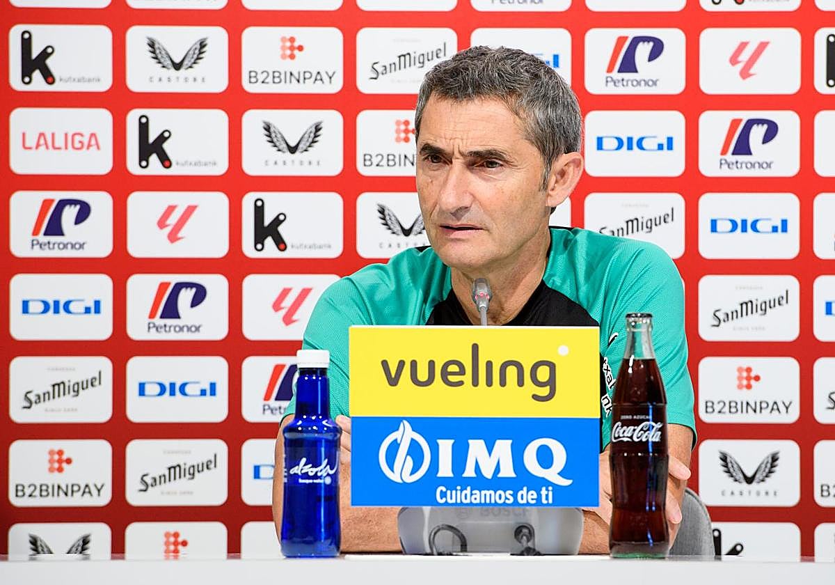 Valverde: «Llevamos quince días masticando la última jugada del partido contra el Atlético»