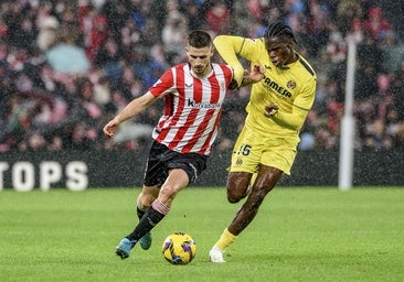 Sancet, el mejor del Athletic frente al Villarreal. ¿Y para ti quién es el más destacado? Vota aquí