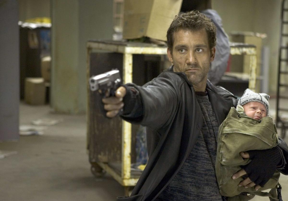 Clive Owen durante el rodaje de 'La huida'.