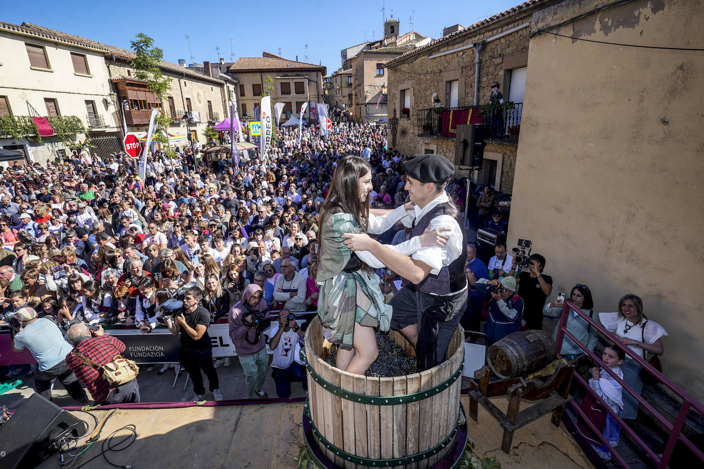 Las mejores fotos de la Fiesta de la Vendimia en Moreda