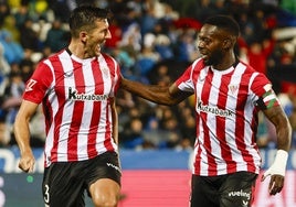 Vivian, sin duda el mejor del Athletic, hizo el primer gol que abrió el camino de la victoria.