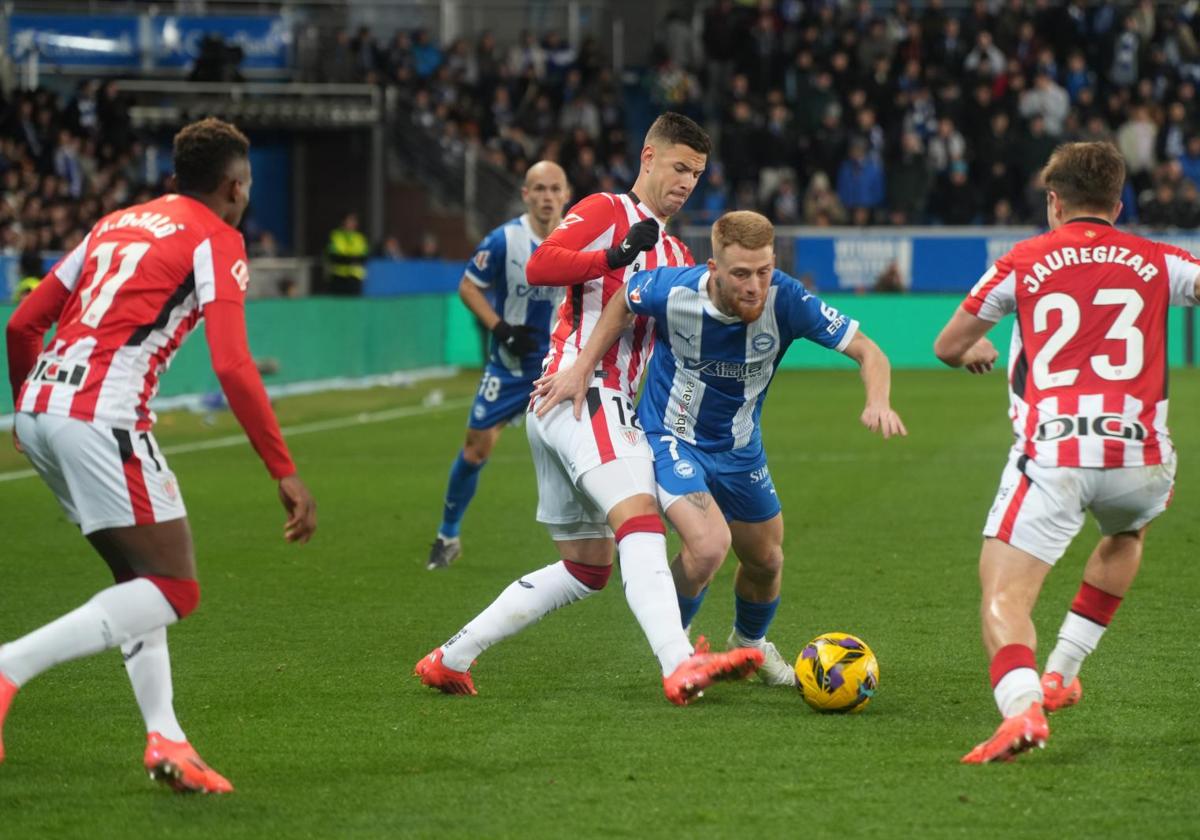 Vídeo resumen y goles del Alavés-Athletic