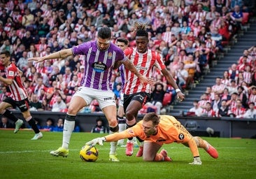 El 1x1 del Athletic-Valladolid. Nico Williams, el mejor. Y para ti, ¿quién ha sido el 'MVP'?
