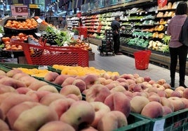 Supermercado en Bilbao.