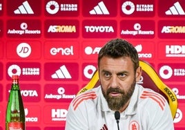 De Rossi ya es historia en el banquillo de la Roma.